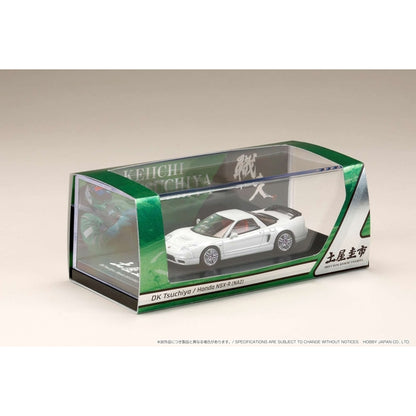 HJ642015DK Hobby JAPAN 1:64 Honda NSX-R (NA2) / DK Tsuchiya Pearl White