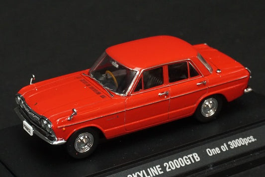 1:43 EBBRO 43179 Prince Skyline 2000 GT-B Red