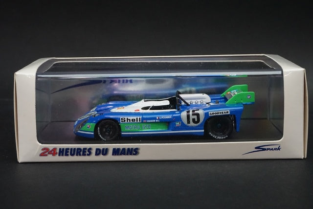 1:43 SPARK 43LM72 Matra-simca MS670 Le Mans Winner 1972 #15 model cars