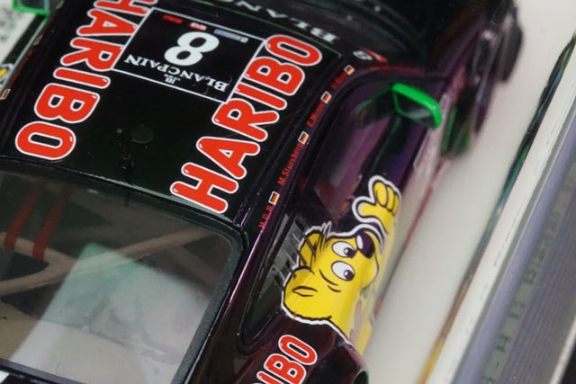 1:43 SPARK SB031 Porsche 997 GT3R SPA 24h 2012 #8 HARIBO model car