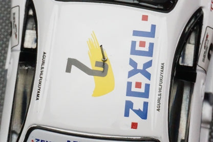 1:43 EBBRO 43978 ZEXEL Skyline R33 JGTC 1996 #2 White model car