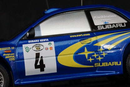 1:43 HPI 8638 Subaru Impreza WRC 1999 Safari 2000 #4 model car