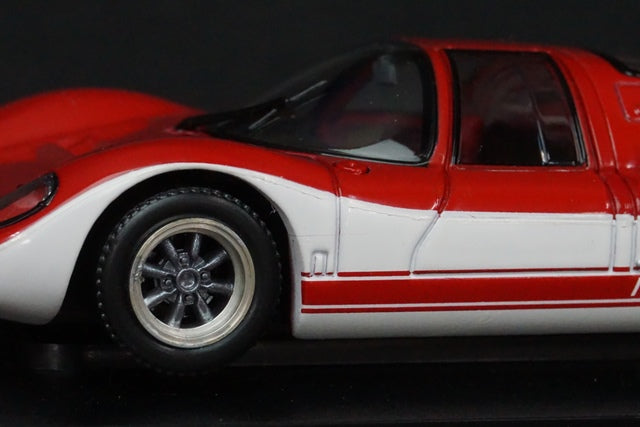 1:43 EBBRO 43553 Nissan R380II Speed Trial 1967 Red/White model car