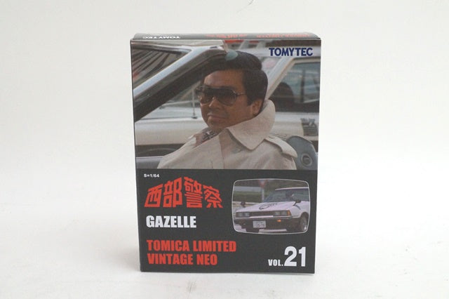 LV-NEO TOMYTEC Tomica Limited Vintage NEO Western Police Vol.21 Nissan Gazelle Kogure Section Chief 281979