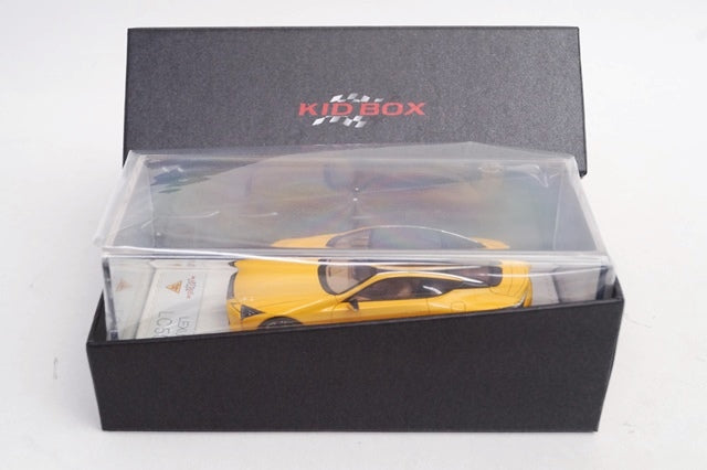 EX4002 ENIF 1:43 MakeUp Lexus LC500 S package RHD Interior color Oak Naples Yellow Contrast layering KIDBOX