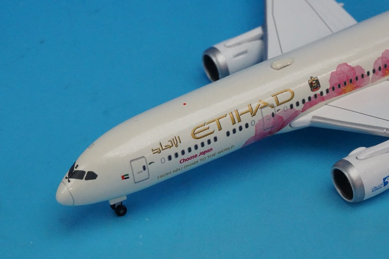 1:500 B787-9 ETIHAD Choose Japan A6-BLS 534611 Herpa airplane model