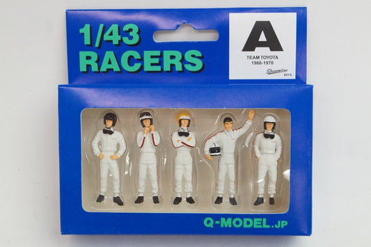 QMC-010 Q-MODEL 1:43 RACERS A Team Toyota 1966-1970 model cars