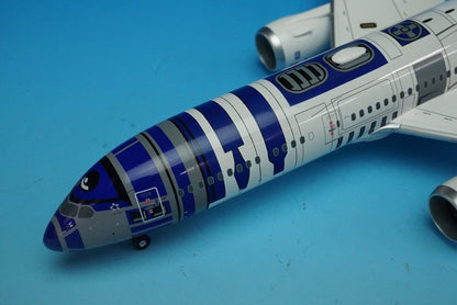 1:200 B787-9 ANA STAR WARS R2-D2 with WiFi radome JA873A NH20105 ANA airplane model