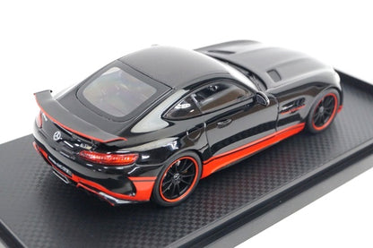 AL420709 Almost Real 1:43 Mercedes AMG GT-R 2017 in Glossy Black/Red model car