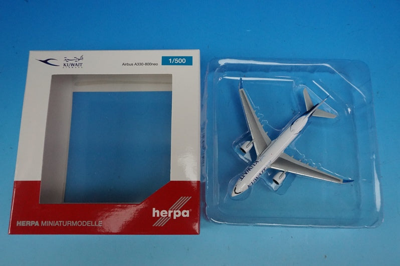 1:500 A330-800neo Kuwait Airways Al Boom 9K-APF 534635 Herpa