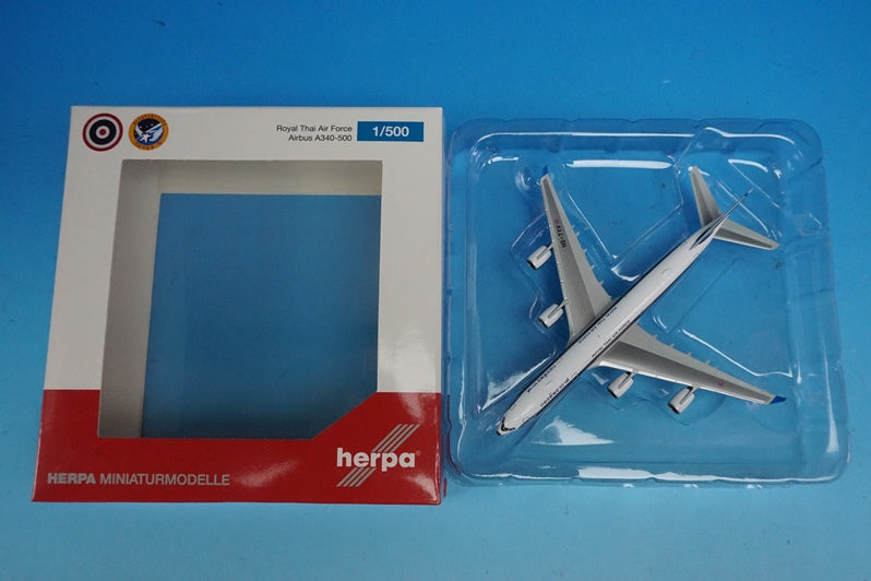 1:500 A340-500 The Royal Thai Air Force RTAF HS-TYV 535953 Herpa