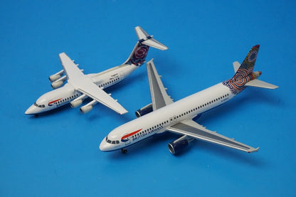 1:500 BAe146-300 A320-211 British Airways Chelsea Rose & Water Dreaming G-BZAV G-BUSJ 507196 Herpa