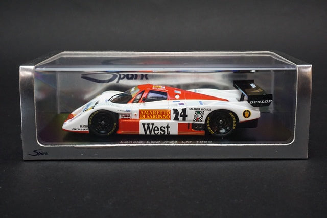 1:43 SPARK S0658 Lancia LC2 Le Mans 1988 #24 model car