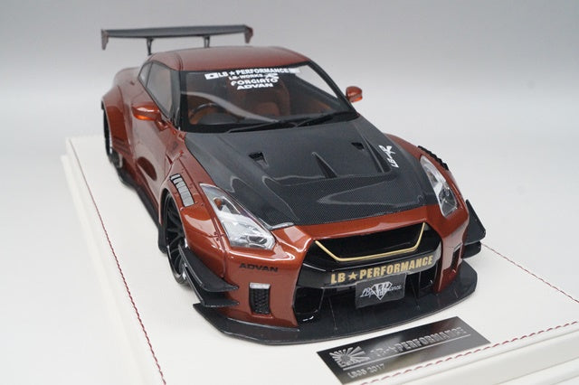 LB35-V2-006 LB PERFORMANCE 1:18 Nissan LB R35 V2.0 Brown