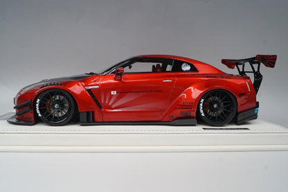 LB35-V2-007 LB PERFORMANCE 1:18 Nissan LB R35 V2.0 Chrome Red