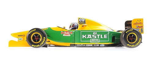 110930906 MINICHAMPS 1:18 Benetton Ford B193 Ricardo Patrese British GP 1993