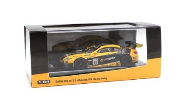 T64-020-eRGP18NE TARMAC WORKS 1:64 BMW M6 GT3 eRacing GP Hong Kong #88