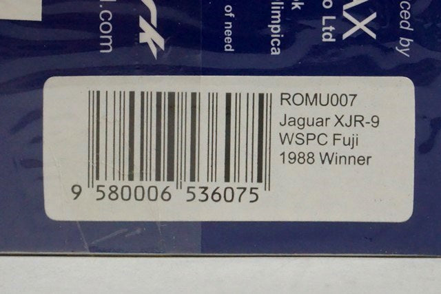 1:43 SPARK ROMU007 Jaguar XJR-9 WSPC Fuji Winner 1998 #1 Silk Cut ROMU