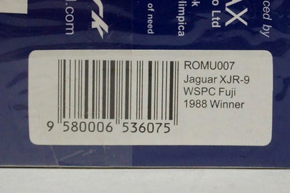 1:43 SPARK ROMU007 Jaguar XJR-9 WSPC Fuji Winner 1998 #1 Silk Cut ROMU