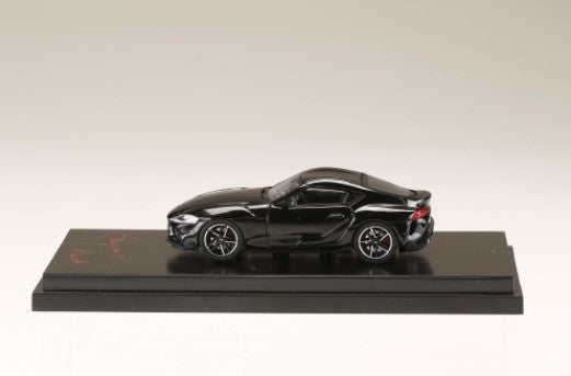 HJ641014BK Hobby JAPAN 1:64 Toyota GR Supra (A90) RZ Black Metallic model cars