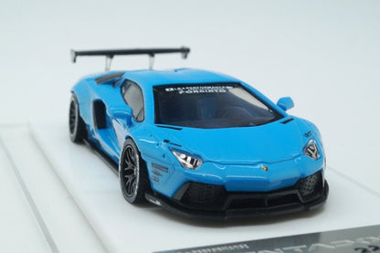 LB700-003 LB PERFORMANCE 1:64 LIBERTY WALK LB-WORKS Aventador Baby Blue