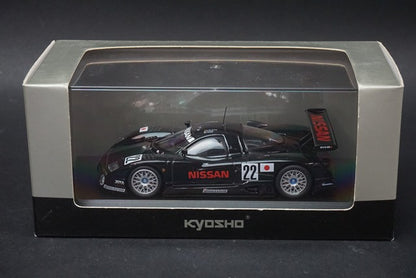 1:43 KYOSHO K03331B Nissan R390GT1 PRE-QUALIFICATIONS Le Mans 24h 1997 #22