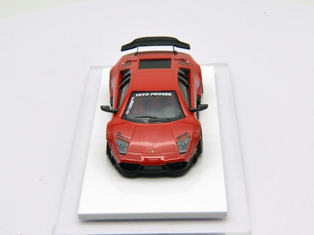 LB670-003 LB PERFORMANCE 1:64 LIBERTY WALK LB-WORKS Murcielago LP670 Chrome Red model car