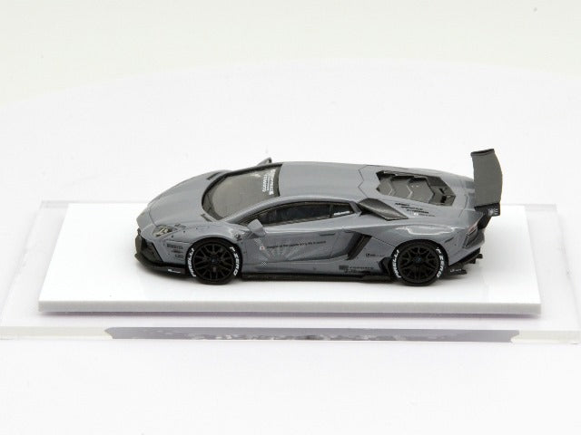 LB700-013 LB PERFORMANCE 1:64 LIBERTY WALK LB-WORKS Aventador LP700 Grey