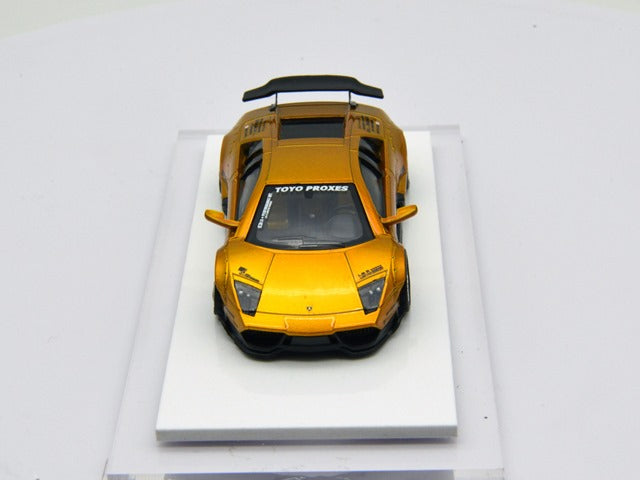 LB670-010 LB PERFORMANCE 1:64 LIBERTY WALK LB-WORKS Murcielago LP670 Gold