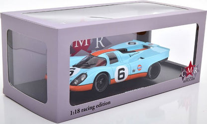 CMR131-6 CMR 1:18 Porsche 917K Gulf 1971 #6 1000km Brands Hatch Bell/Siffert