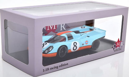 CMR131-8 CMR 1:18 Porsche 917K Gulf 1970 #8 1000km Monza Siffert/Redman