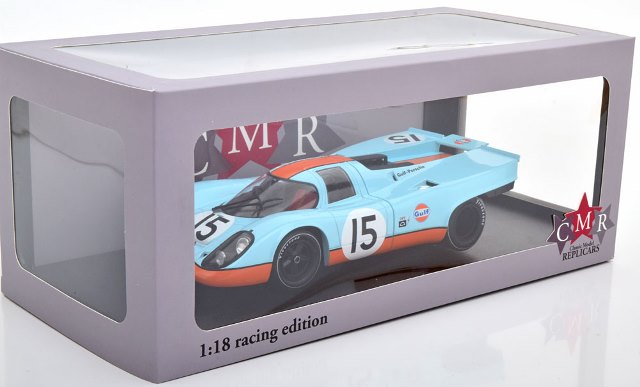 CMR131-15 CMR 1:18 Porsche 917K Gulf 1971 #15 1000km Zeltweg Bell/Siffert