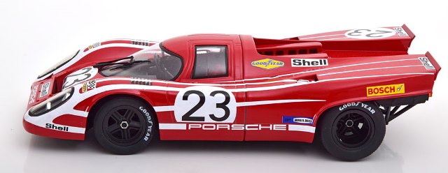 CMR134 CMR 1:18 Porsche 917K Winner 24h Le Mans 1970 Herrmann/Attwood