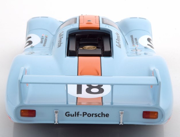 CMR045 CMR 1:18 Porsche 917 LH Gulf #18 24h Le Mans 1971 Rodriguez/Oliver