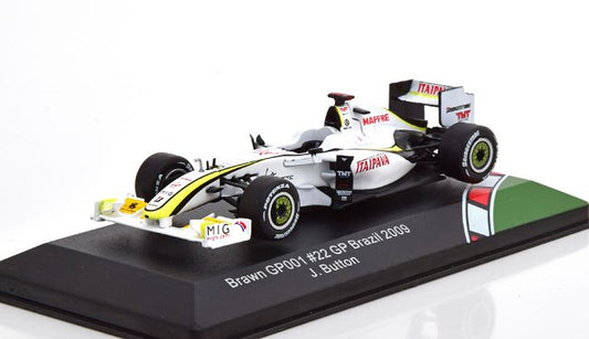 CMR43F1002 CMR 1:43 Brawn GP BGP 001 GP Brazil World Champion 2009 J. Button