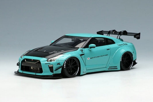 LB007ESP MakeUp EIDOLON 1:43 Nissan LBWORKS GT-R Type1.5 Mint Green LBWK Limited