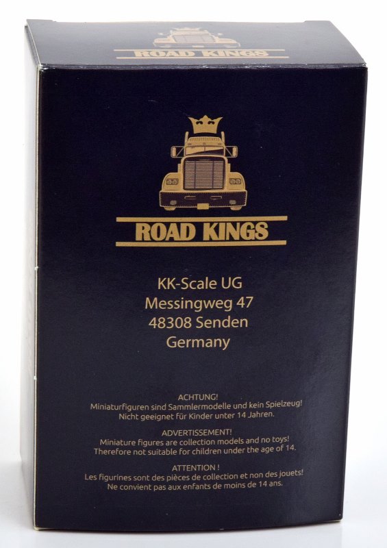 RK18A005 ROAD KINGS 1:18 Figurine Spediteur Standing