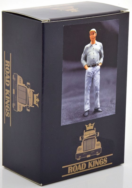 RK18A001 ROAD KINGS 1:18 Figurine Trucker Franz Standing