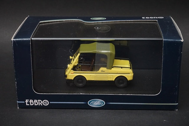 1:43 EBBRO 43776 Vamos Honda 4 1970 Yellow model car