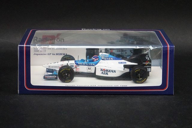 1:43 Spark FS36 Tyrrell 024 Yamaha 1996 Japanese GP Ukyo Katayama