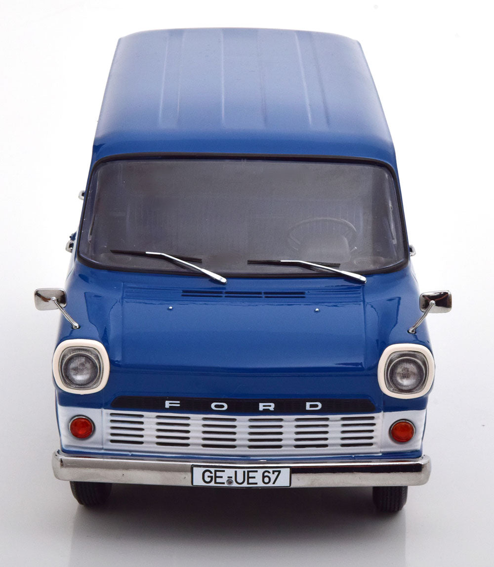 KKDC180491 KK Scale 1:18 Ford Transit Bus 1965 Blue