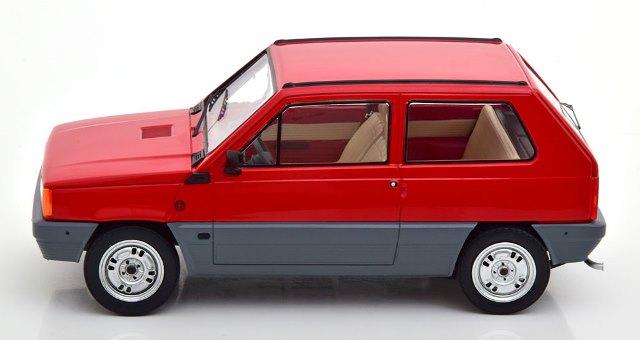 KKDC180521 KK Scale 1:18 Fiat Panda 30 MK1 1980 Red