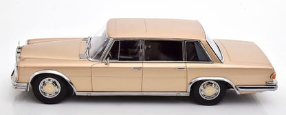 KKDC180603 KK scale 1:18 Mercedes 600 SWB W100 1963 Light Gold Metallic