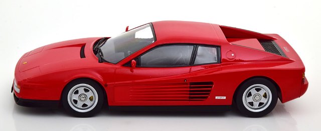 KKDC180511 KK Scale 1:18 Ferrari Testarossa 1986 Red