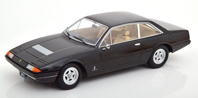 KKDC180166 KK scale 1:18 Ferrari 365 GT4 2+2 1972 Black with Creme interieur