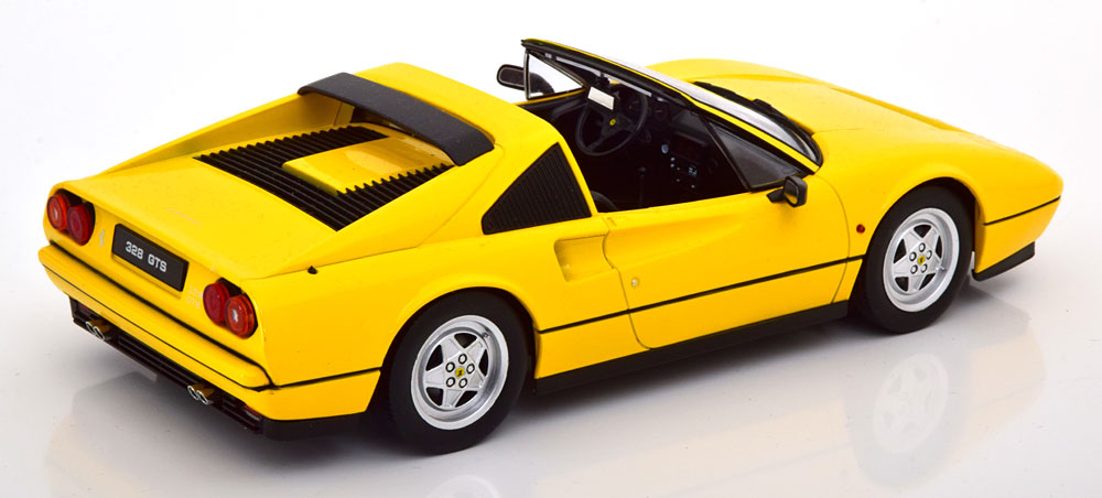 KKDC180552 KK scale 1:18 Ferrari 328 GTS 1985 Yellow