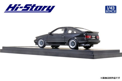 HS354BK Hi-Story 1:43 Toyota COROLLA LEVIN Custom 1983 Black model car