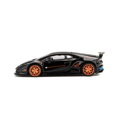 MGT00234-LB MINI-GT LBWK Limited 1:64 LB WORKS Lamborghini Huracan Ver.1 Black LHD