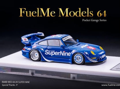 FM64002-RWB993-17B Fuelme Models 1:64 Porsche RWB 993 Super Nine Ver.2