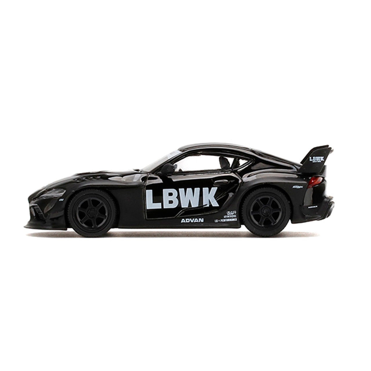 MC102-BK MINI-GT LBWK Limited 1:64 LB WORKS Toyota GR Supra Black RHD Blister